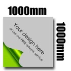 1000mm x 1000mm Stickers / labels
